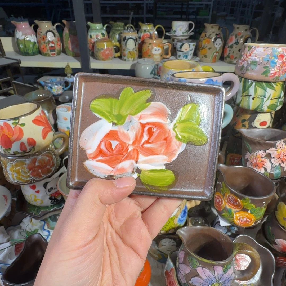 景德镇手工陶瓷釉下彩紫砂19