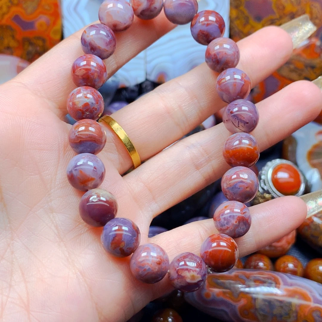 贝***月未镶嵌手链玛瑙/玉髓玛瑙2