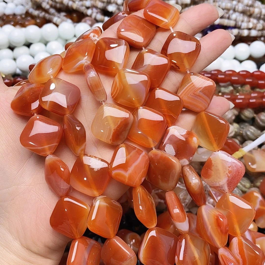 玛瑙/玉髓未镶嵌珠宝半成品玛瑙一条
