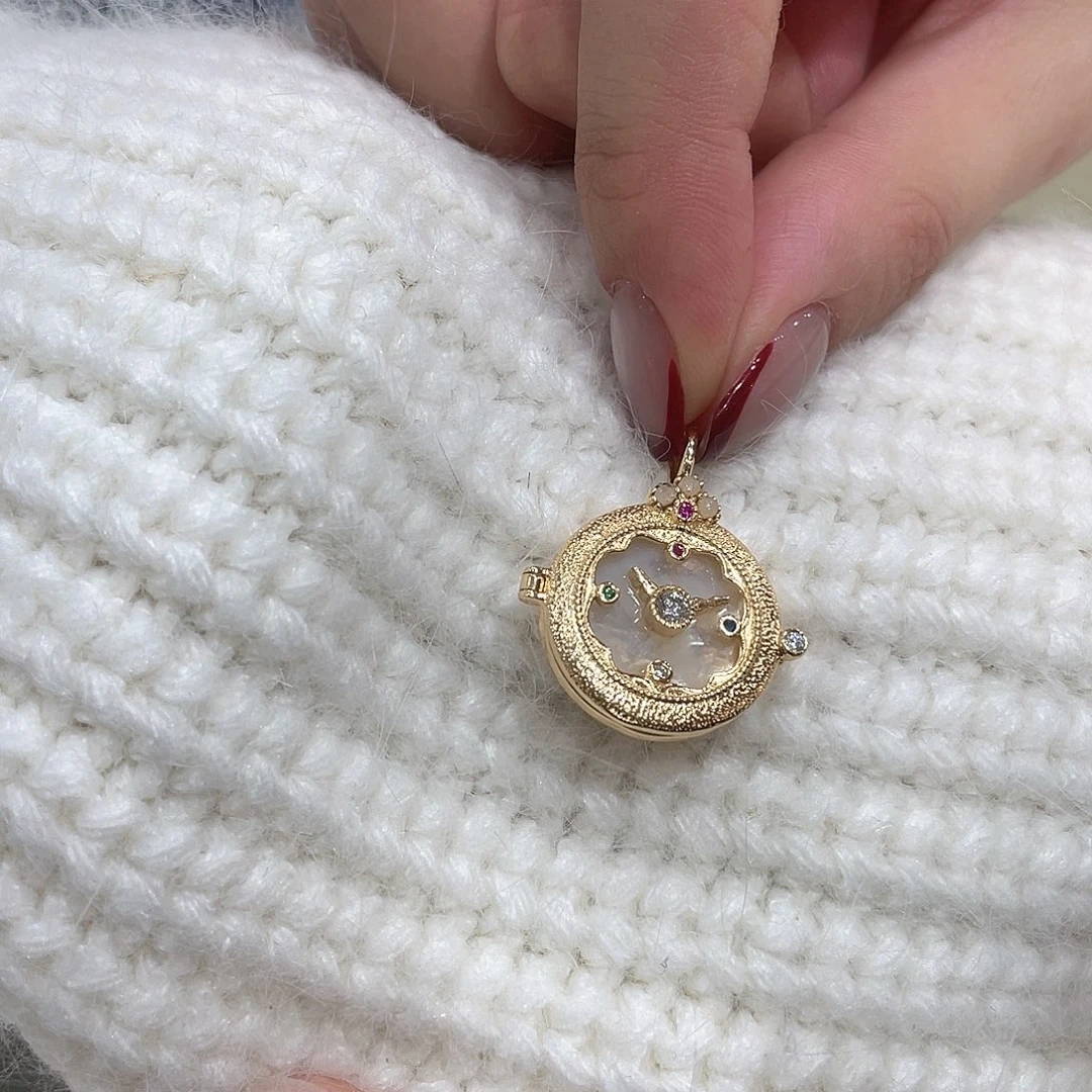 合金纯铜孤品吊坠十全十美