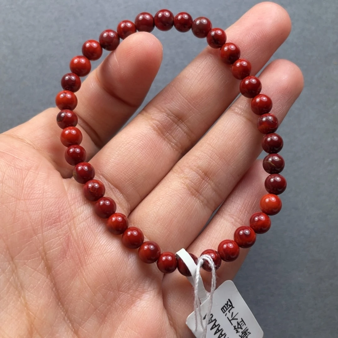 南红玛瑙未镶嵌配饰5.4mm