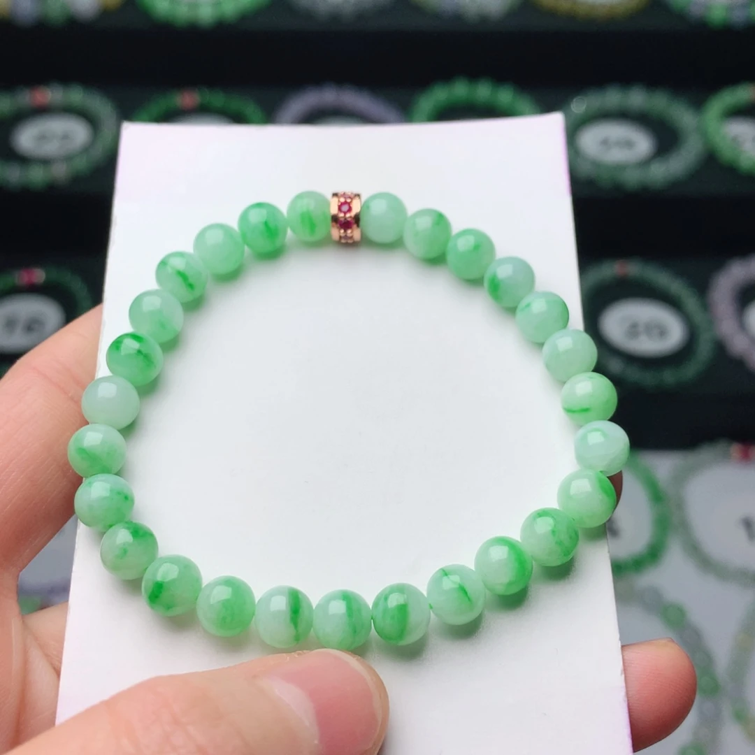 翡翠未镶嵌手链翡翠