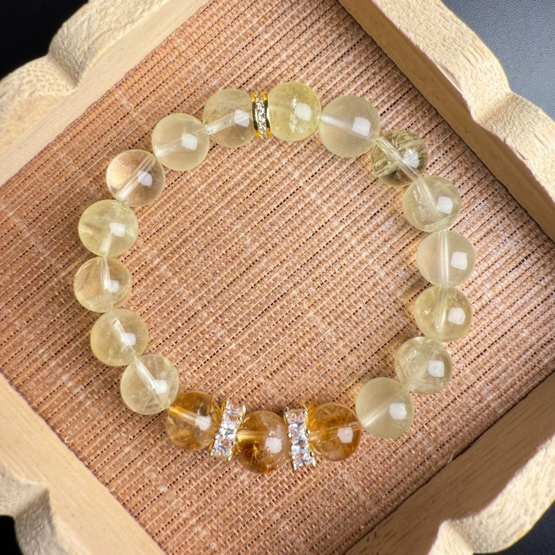 【富多多】柠檬黄 黄塔晶  天然水晶 多样性发其一