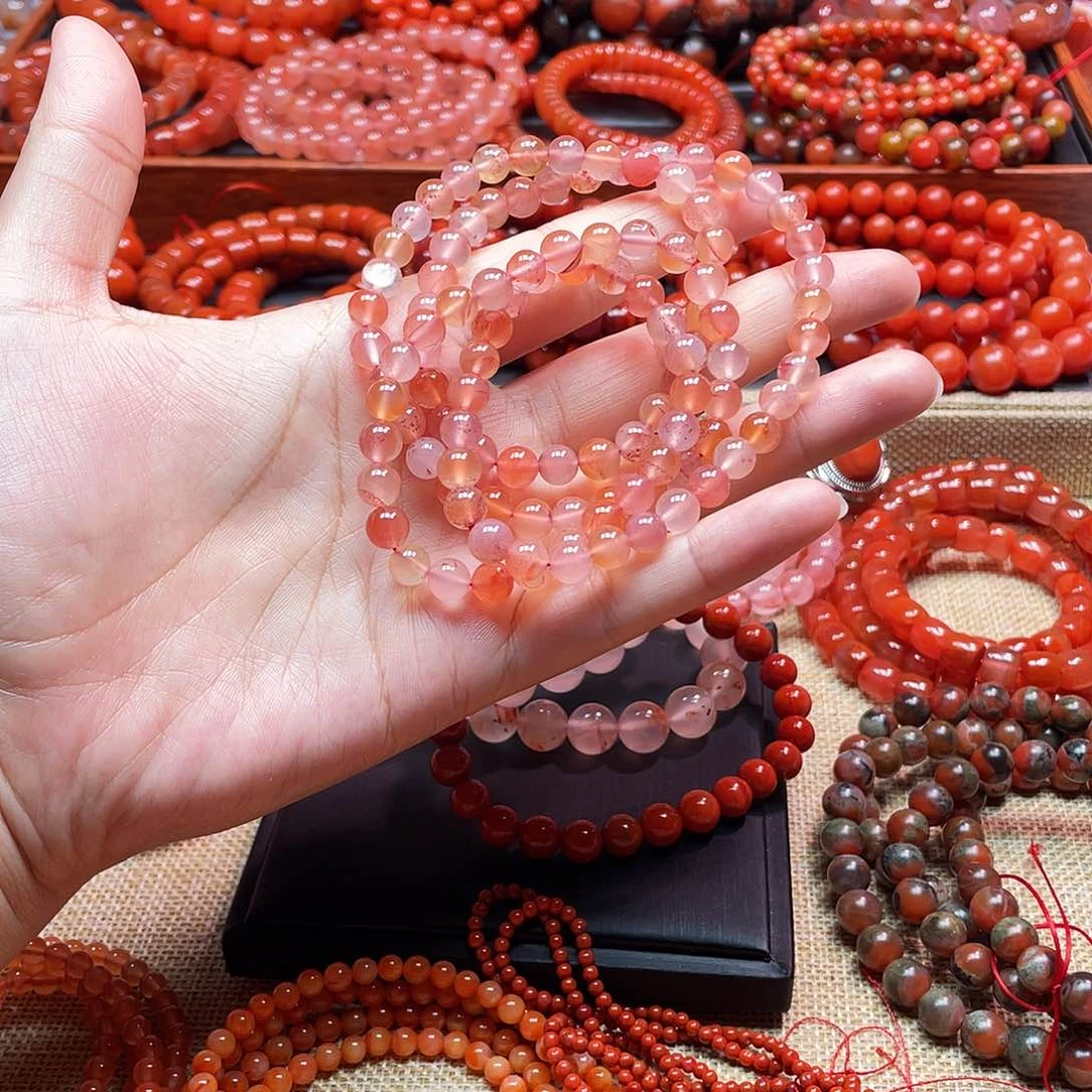 手链未镶嵌南红玛瑙