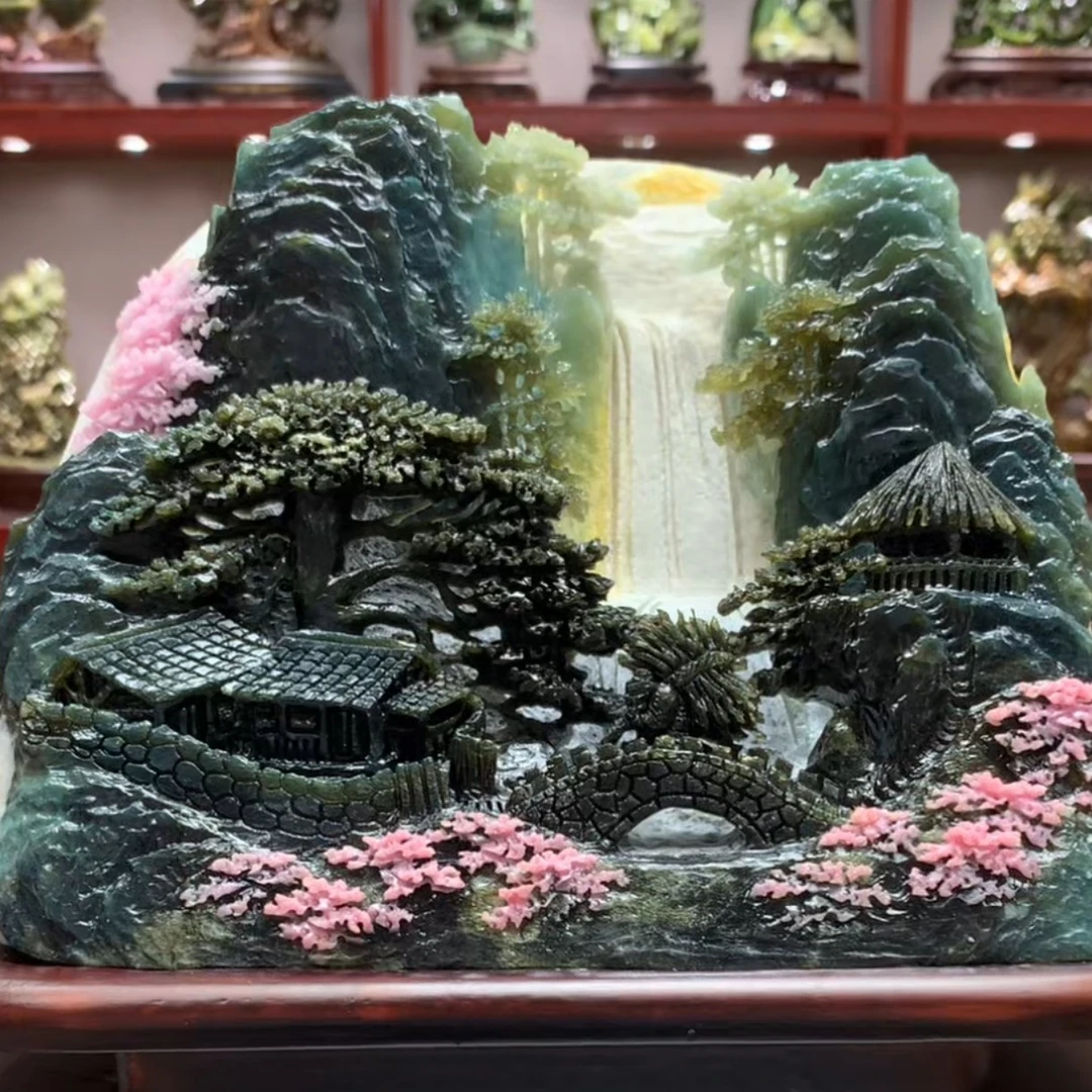 81887家居装饰雕刻摆件玄关电视柜客厅办公室乔迁开业礼物