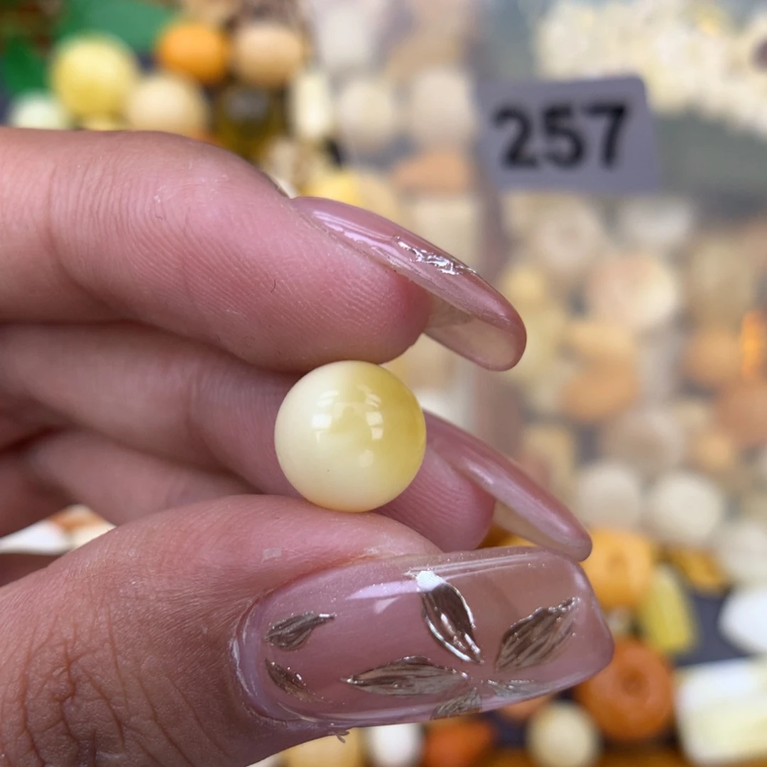 琥珀珠宝奇石未镶嵌9.8