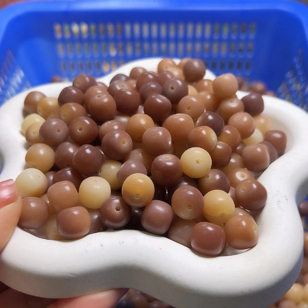 白玉菩提吊坠卡11干枯桶120颗