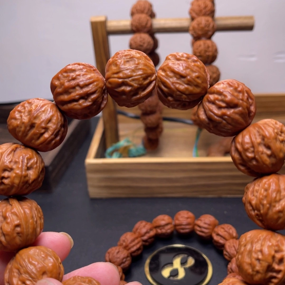 文玩核桃吊坠爱****诺西瓜纹
