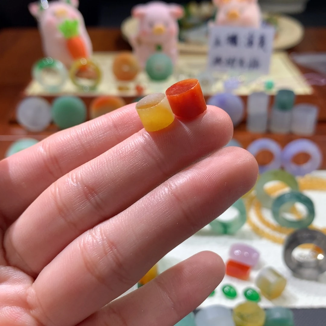 未镶嵌定制翡翠末****开