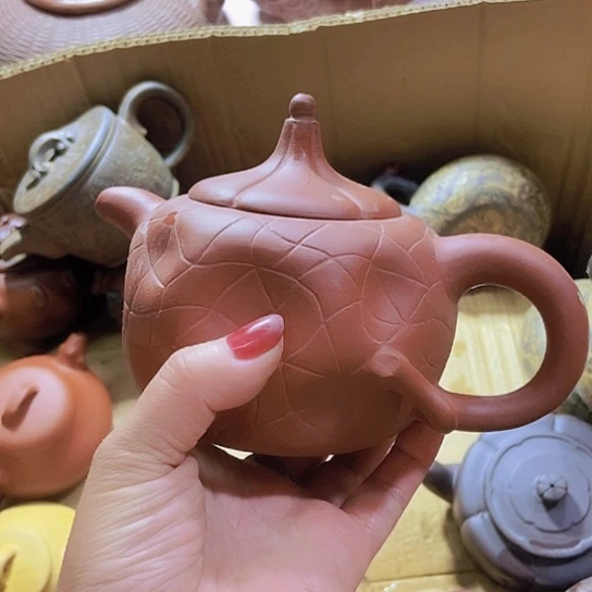 全手工制作宜兴紫砂壶
