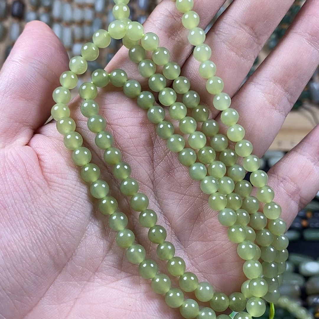 水***子和田玉未镶嵌颈饰