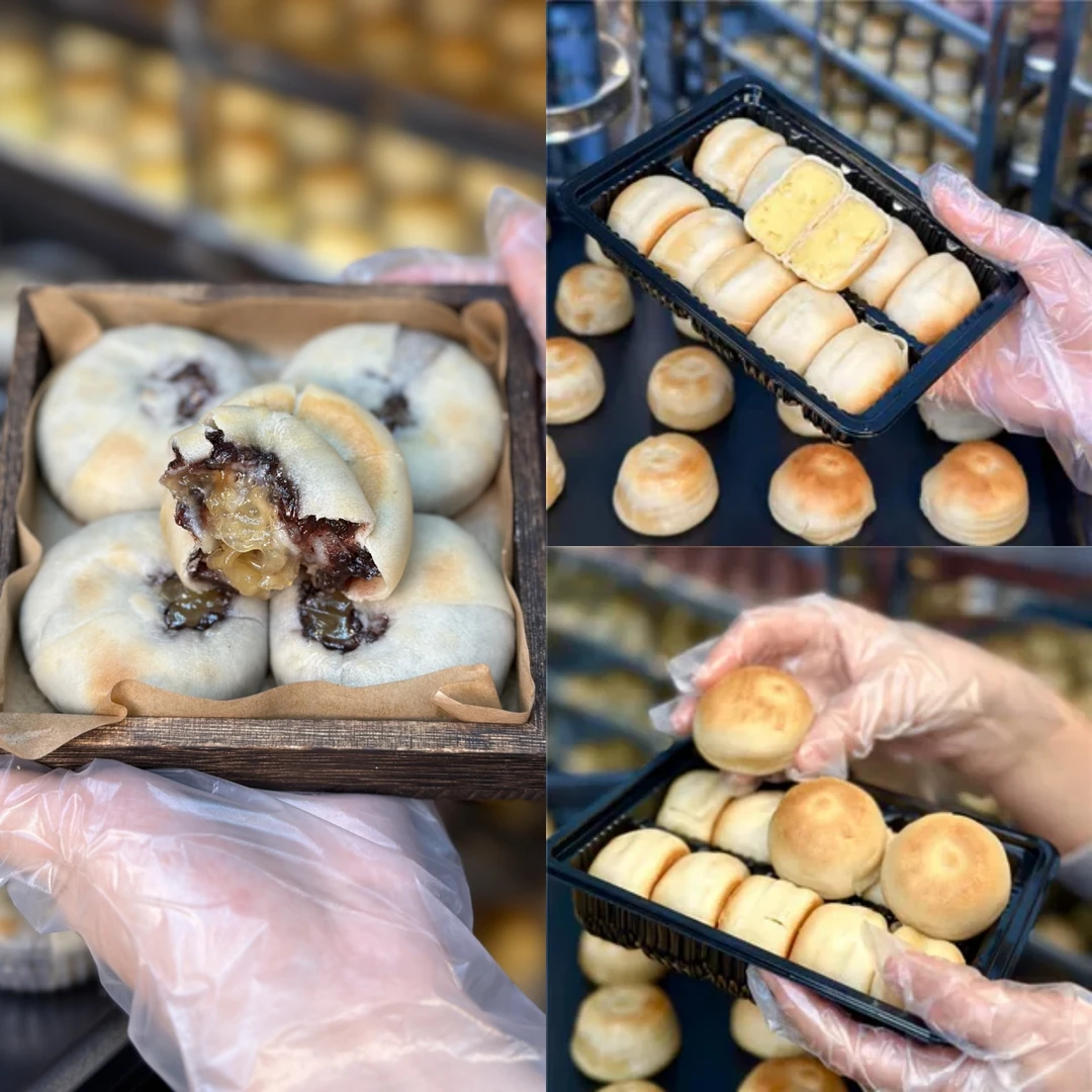 【银耳八珍饼/莲子银耳饼】直播专用传统老式点心莲子银耳脱皮绿豆