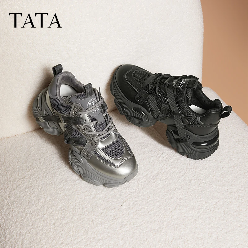 【欧若轻机能】TATA/他她繁星25春百搭时尚潮流老爹鞋女GLM01AM5