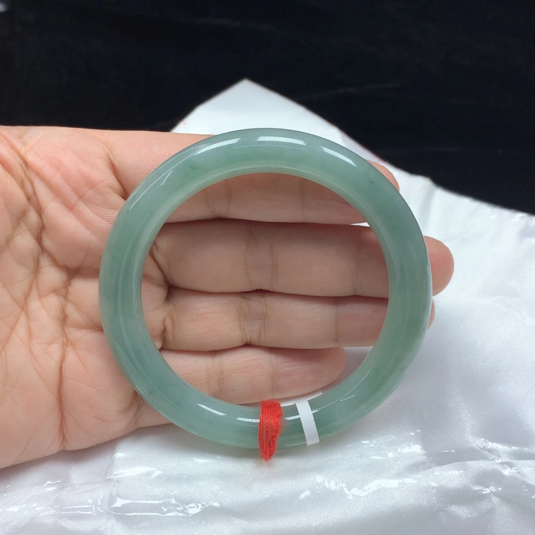 翡翠未镶嵌手镯5758