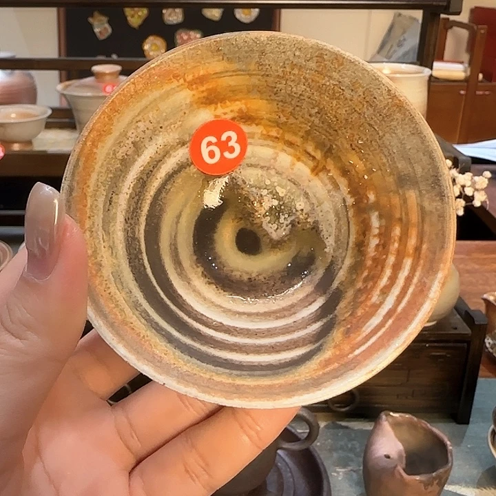 纯手拉坯手工柴烧80ml