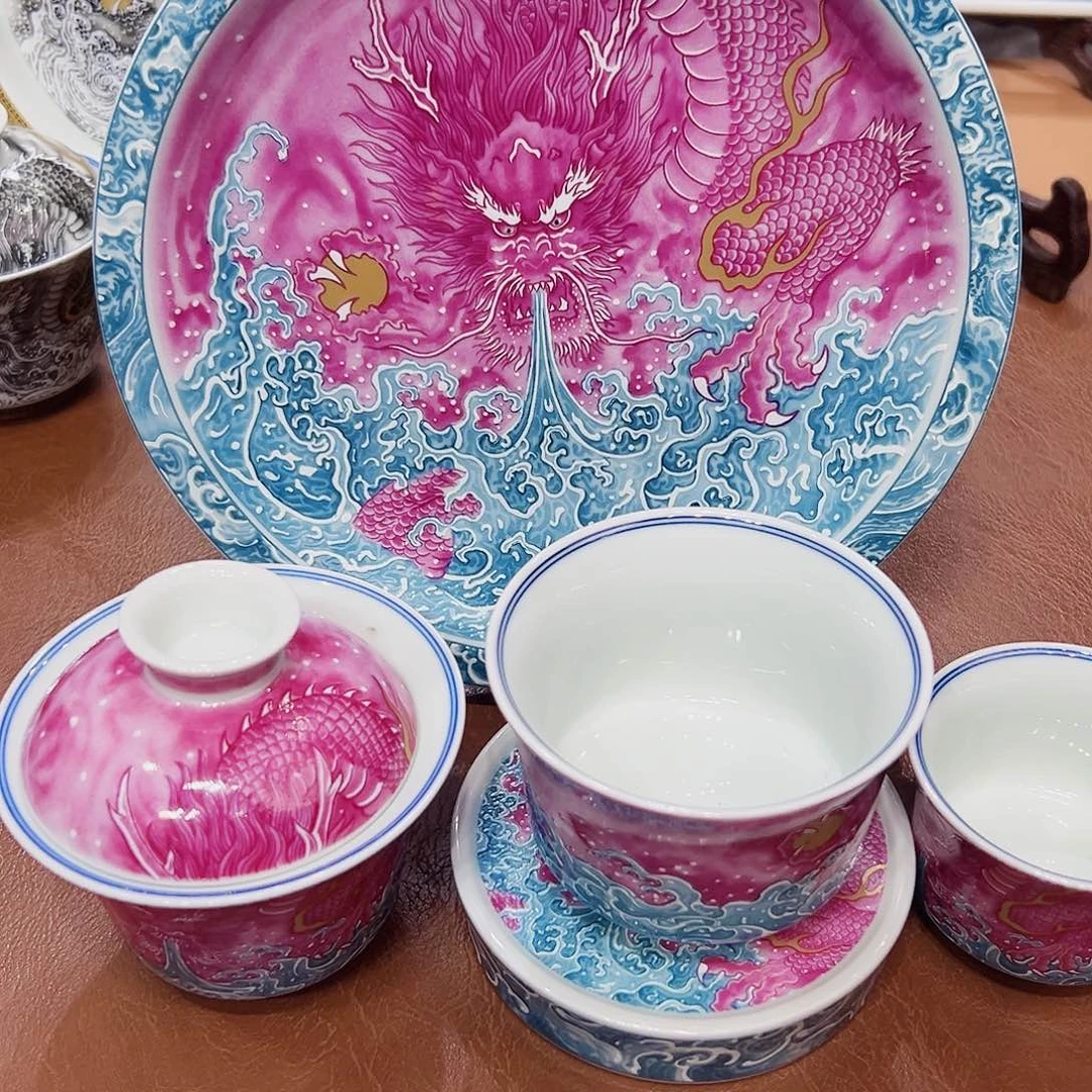 摆件景德镇陶瓷艺术展演厅及艺术展