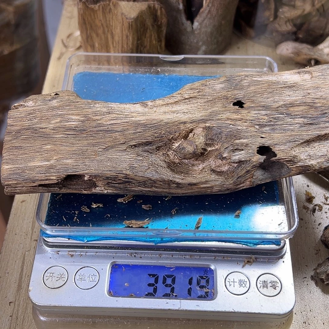 香料绿奇楠虫漏39克乌身