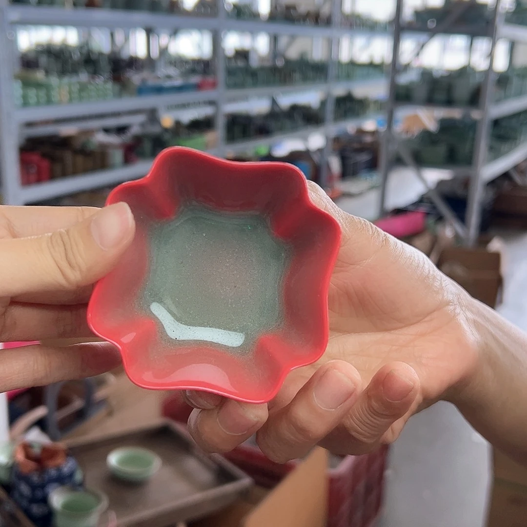 龙泉云间青瓷小米茶器