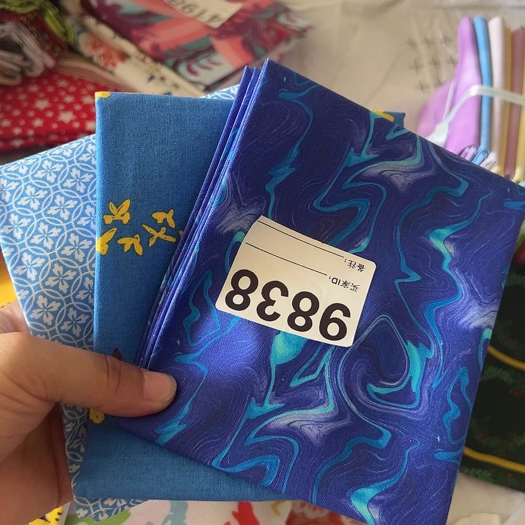 3片纯棉平布45.50厘米一片果子布艺