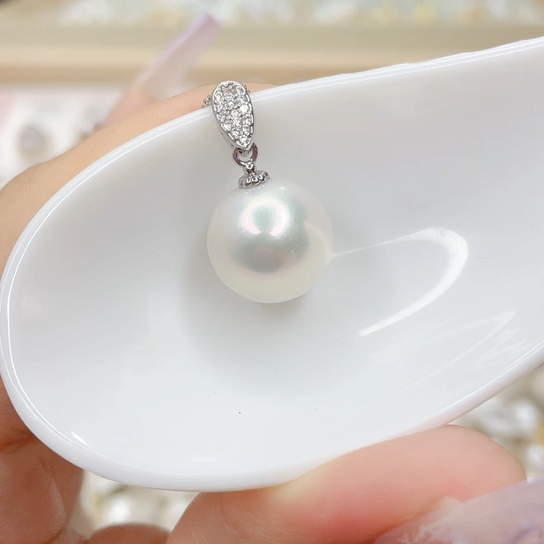 淡水珍珠未镶嵌吊坠(赠链)