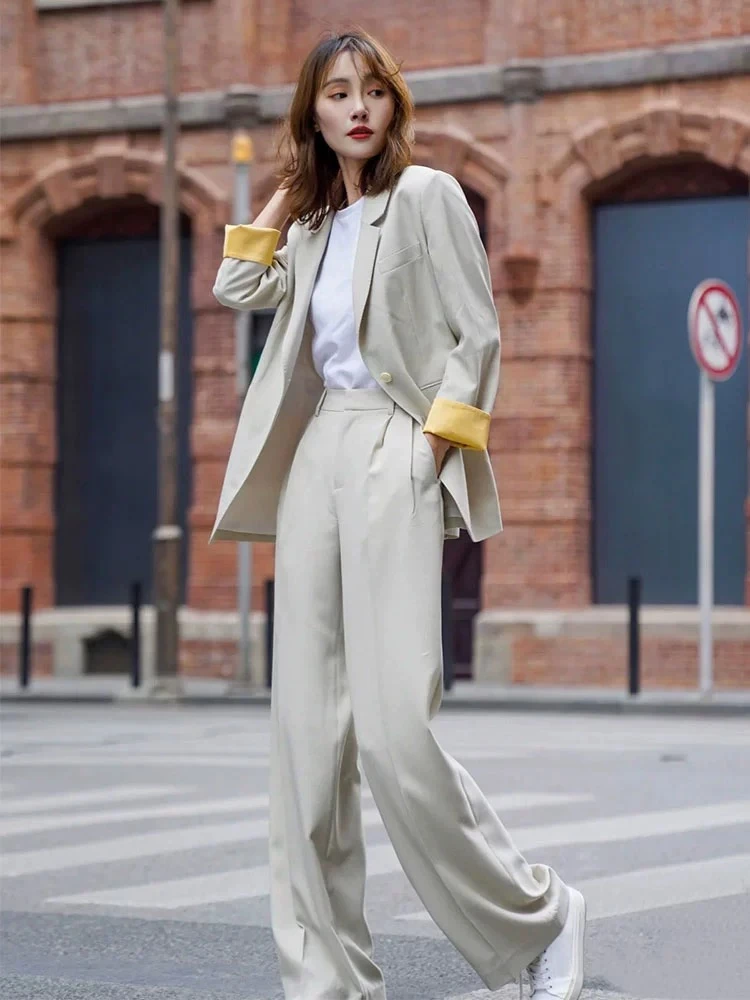 西装外套女气质2025春秋新款韩版休闲时尚职业装通勤正装西服套装