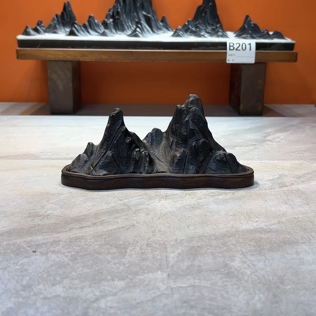 摆件极*鸟灵璧石奇石摆件