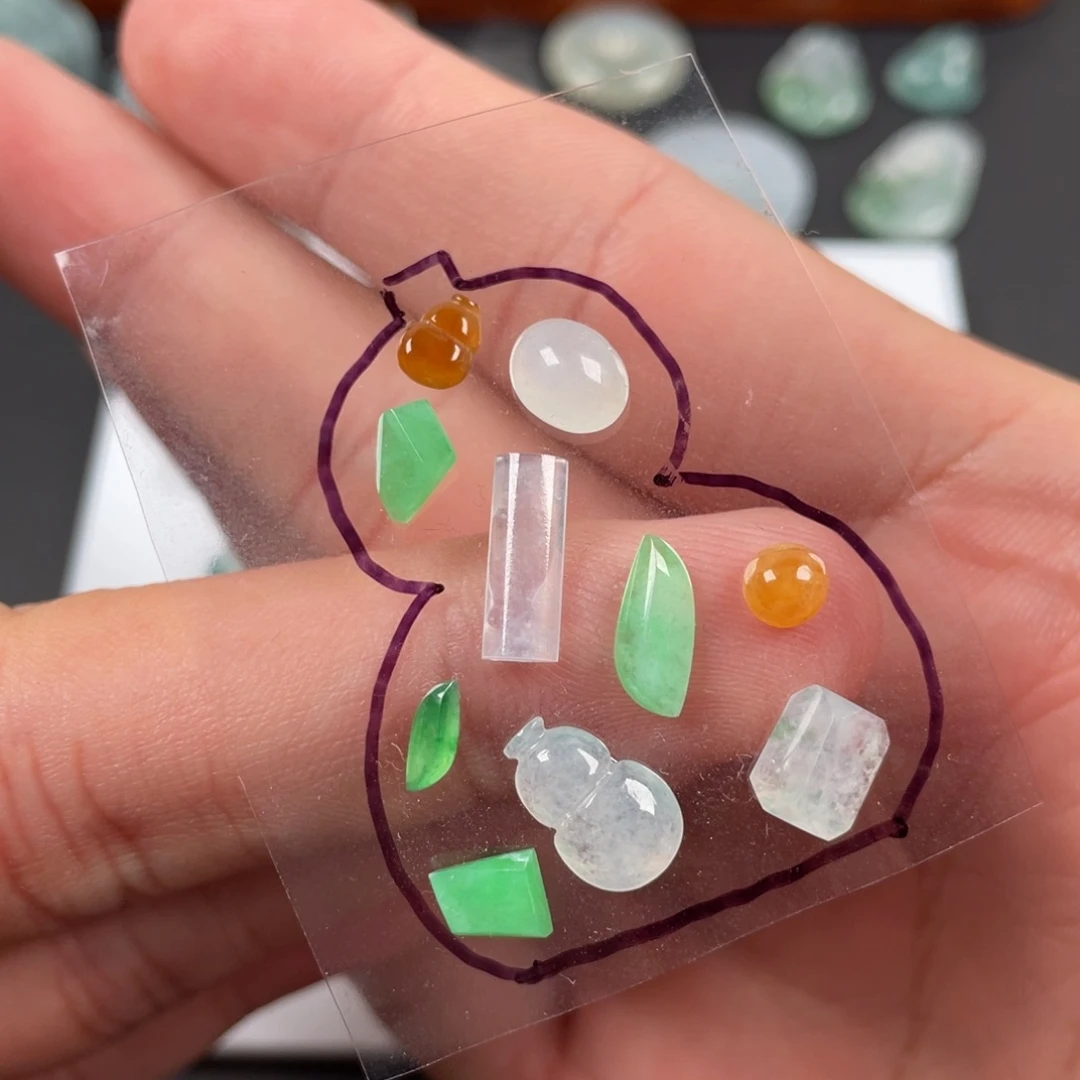 翡翠未镶嵌挂件翡翠珠宝翡翠珠宝