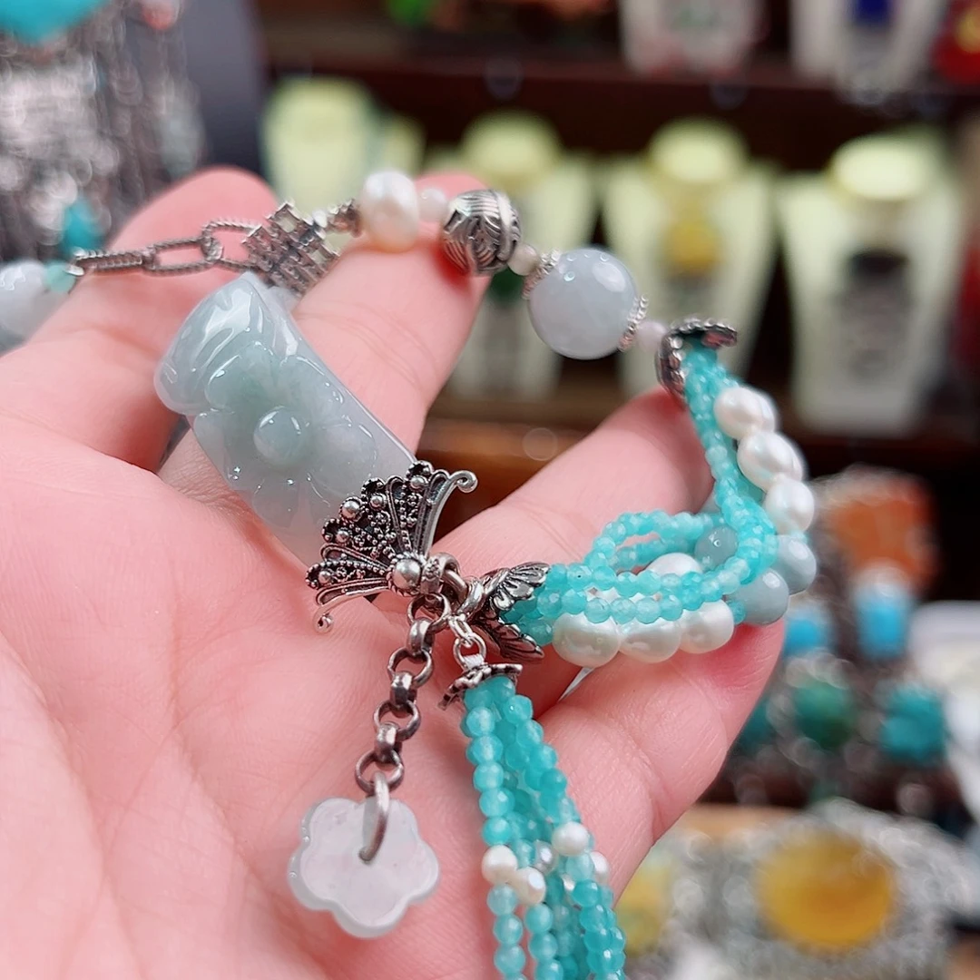 925银珐琅锦钰原创设计款手链