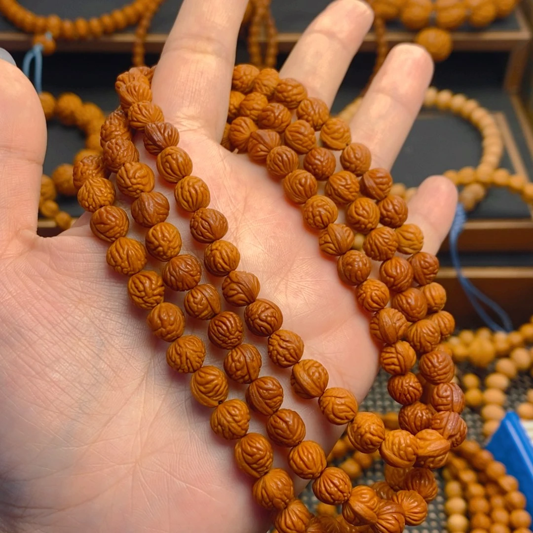 林***处桃核吊坠秦岭森林08