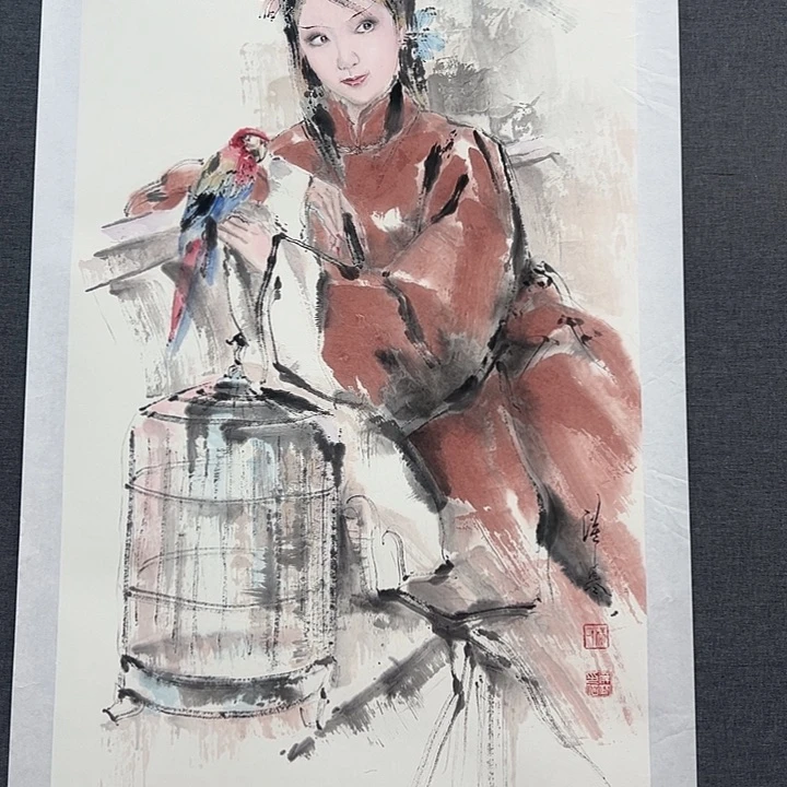 国画书画作品多次