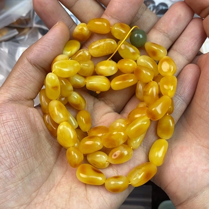 琥珀未镶嵌珠宝奇石