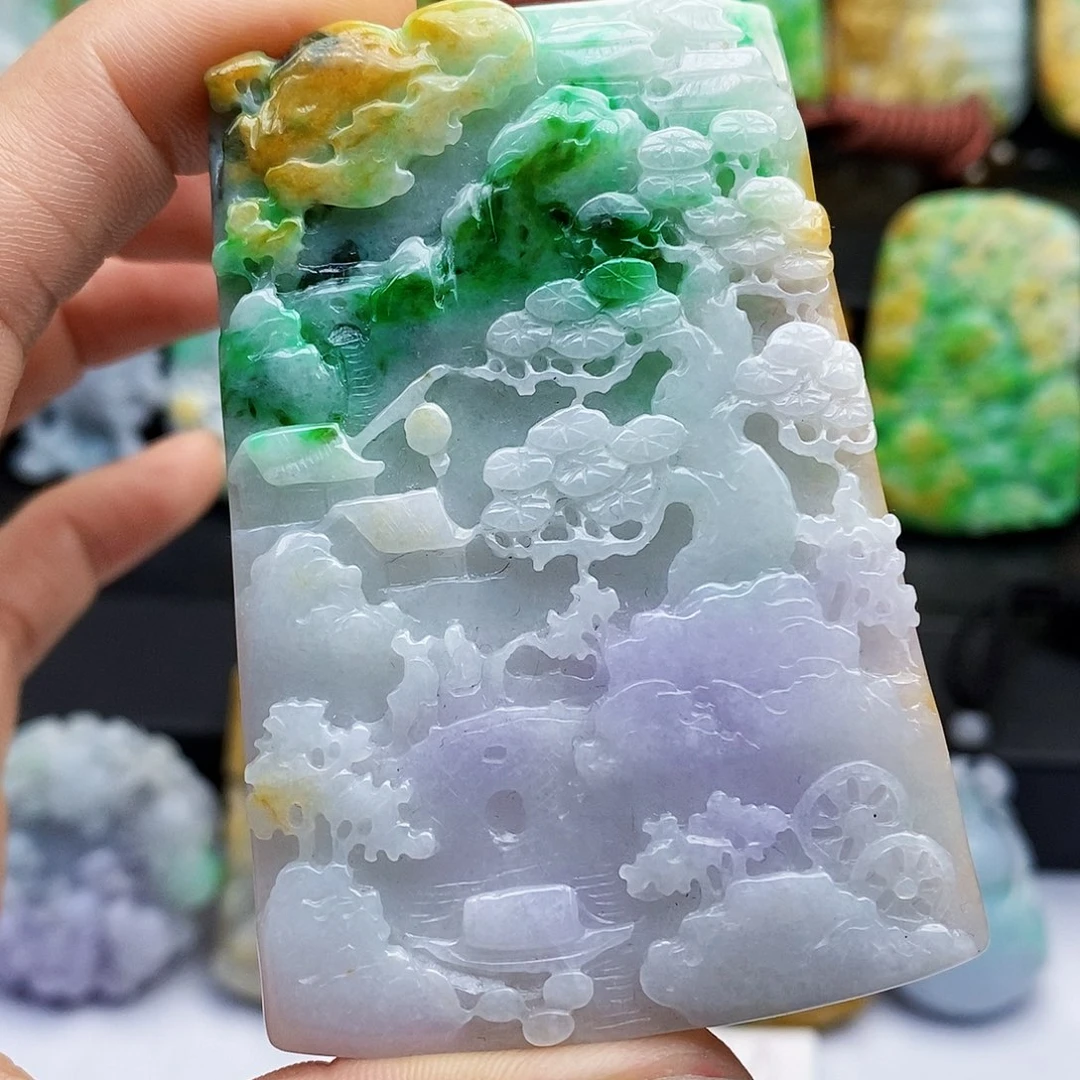 未镶嵌定制翡翠翡翠A货一物一证