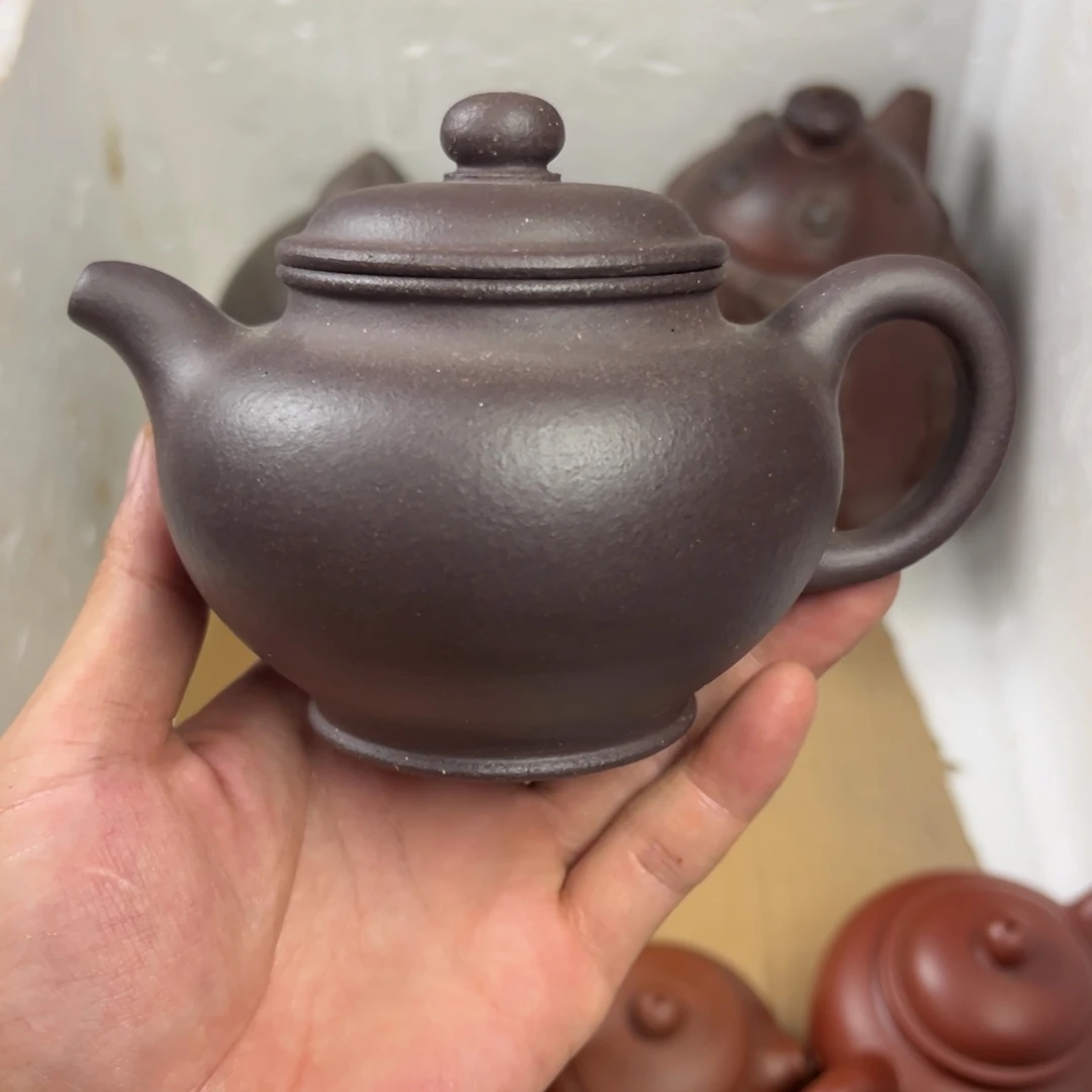 茶壶紫砂宜兴原矿紫砂壶300毫升容量