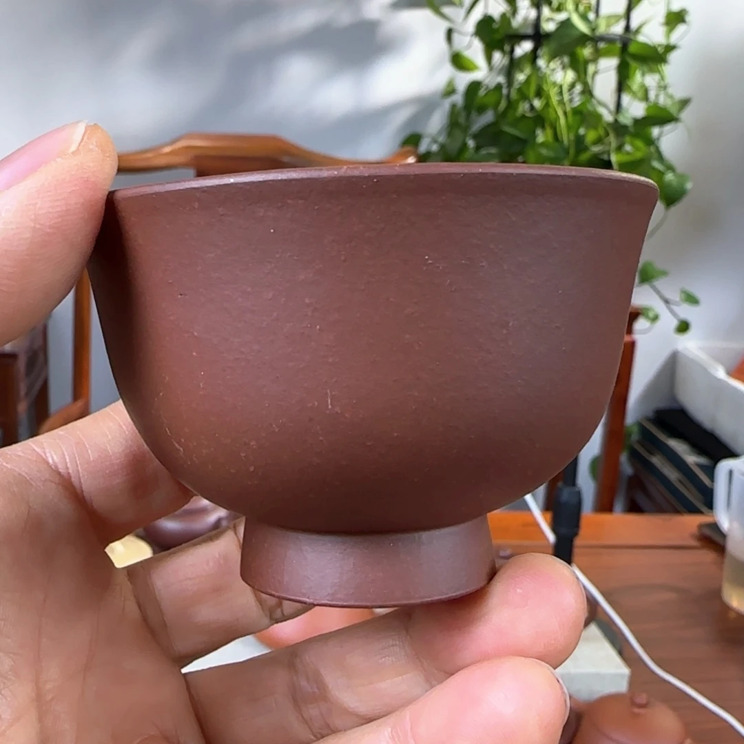 紫砂茶壶高脚杯子