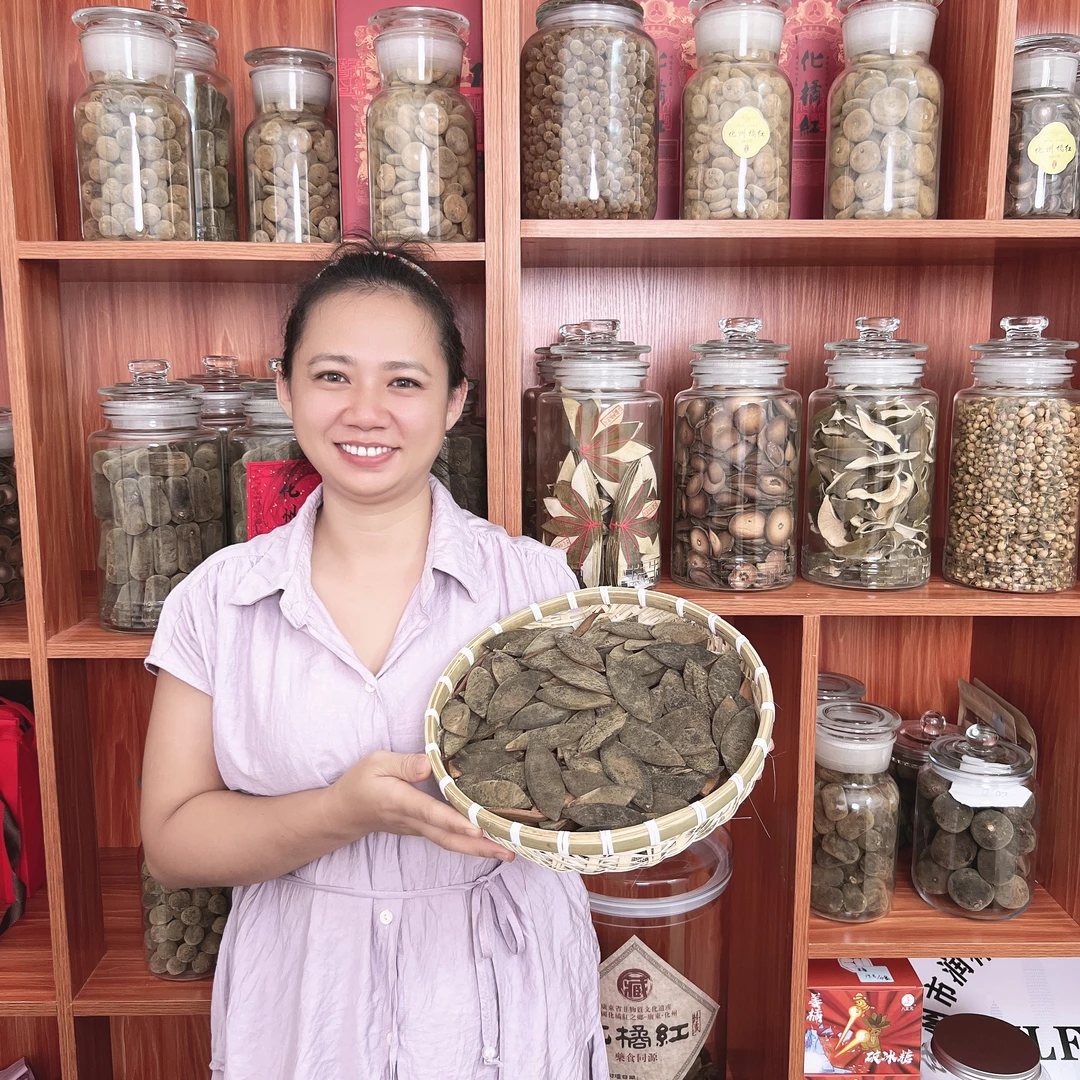 正毛陈年化橘红单爪皮 正宗头茬化州橘红单爪皮