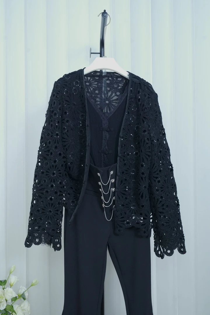 2025文哥工作室新品春季女装高定设计外套Mook-32727