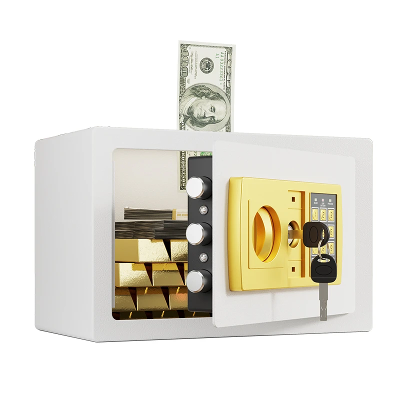 【粉丝专属】工厂直销保险柜家用防盗密码投币式多型号保险箱