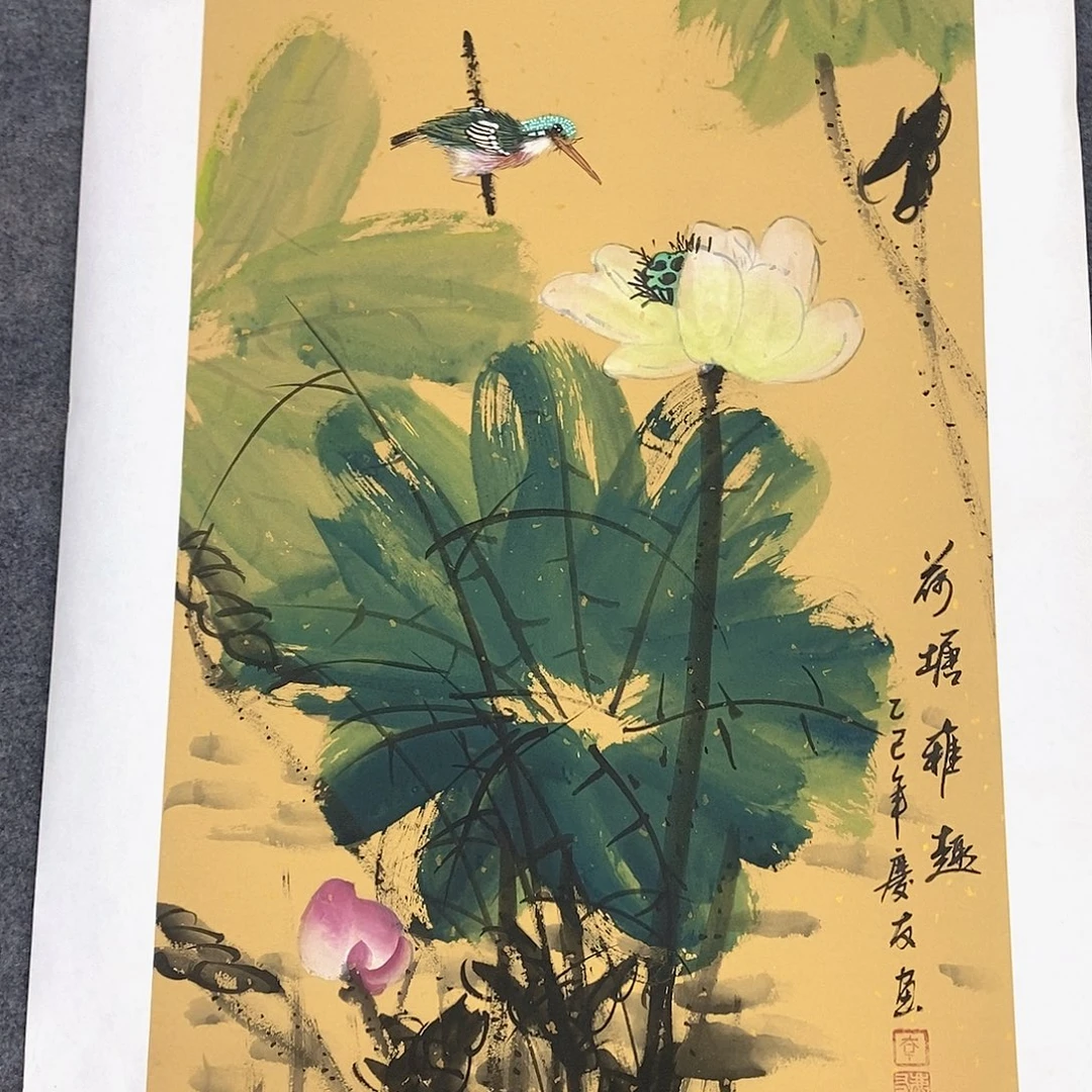 国画国画作品手绘