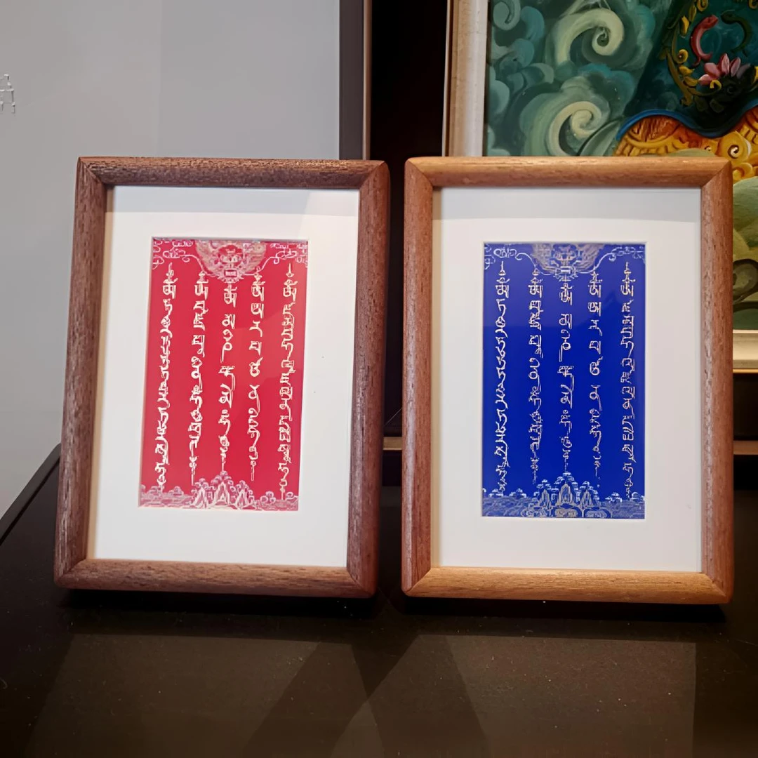 热贡五f临门五大主尊桌摆