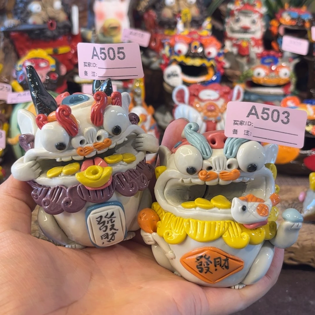 J****泥塑纯手工茶宠摆件