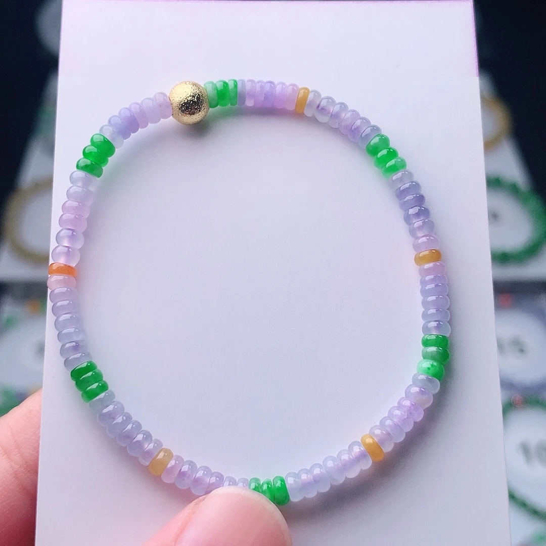 未镶嵌手串翡翠翡翠