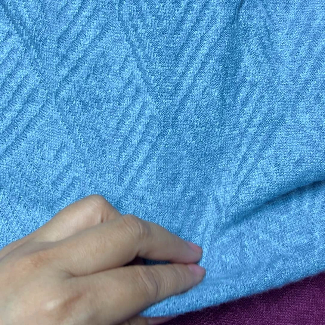 莱赛尔纤维2米提花羊绒