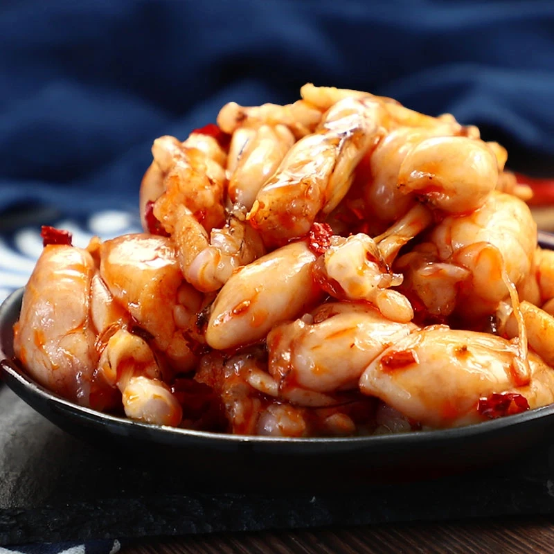 H（个人单）香辣牛蛙特产卤味肉食开袋即食熟食零食