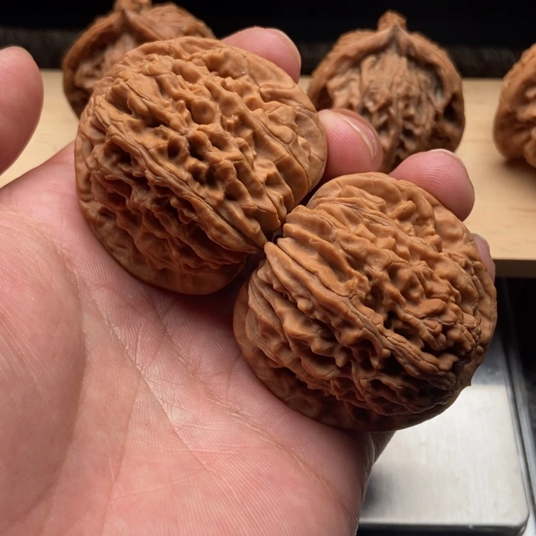 吊坠文玩核桃四座楼44