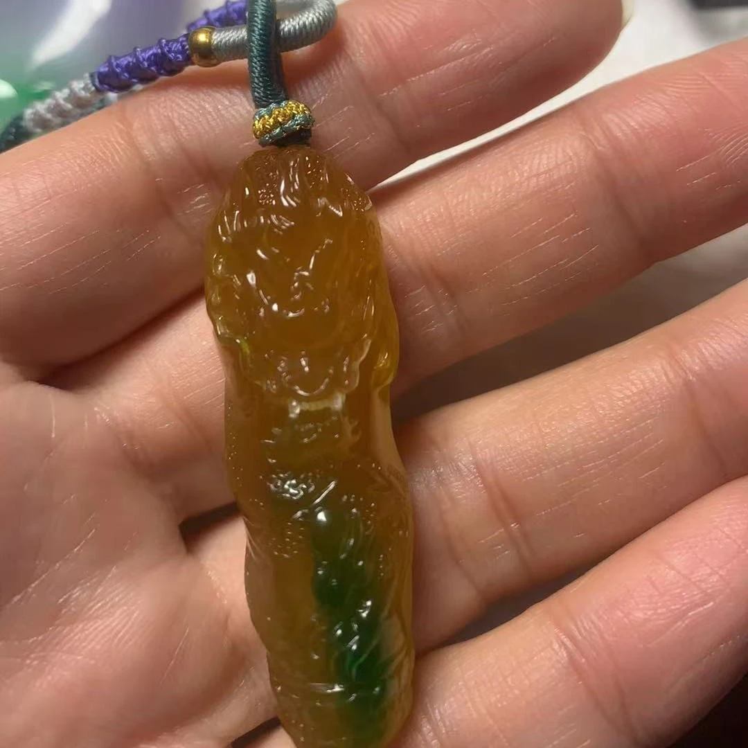 挂件龙柱精工雕刻