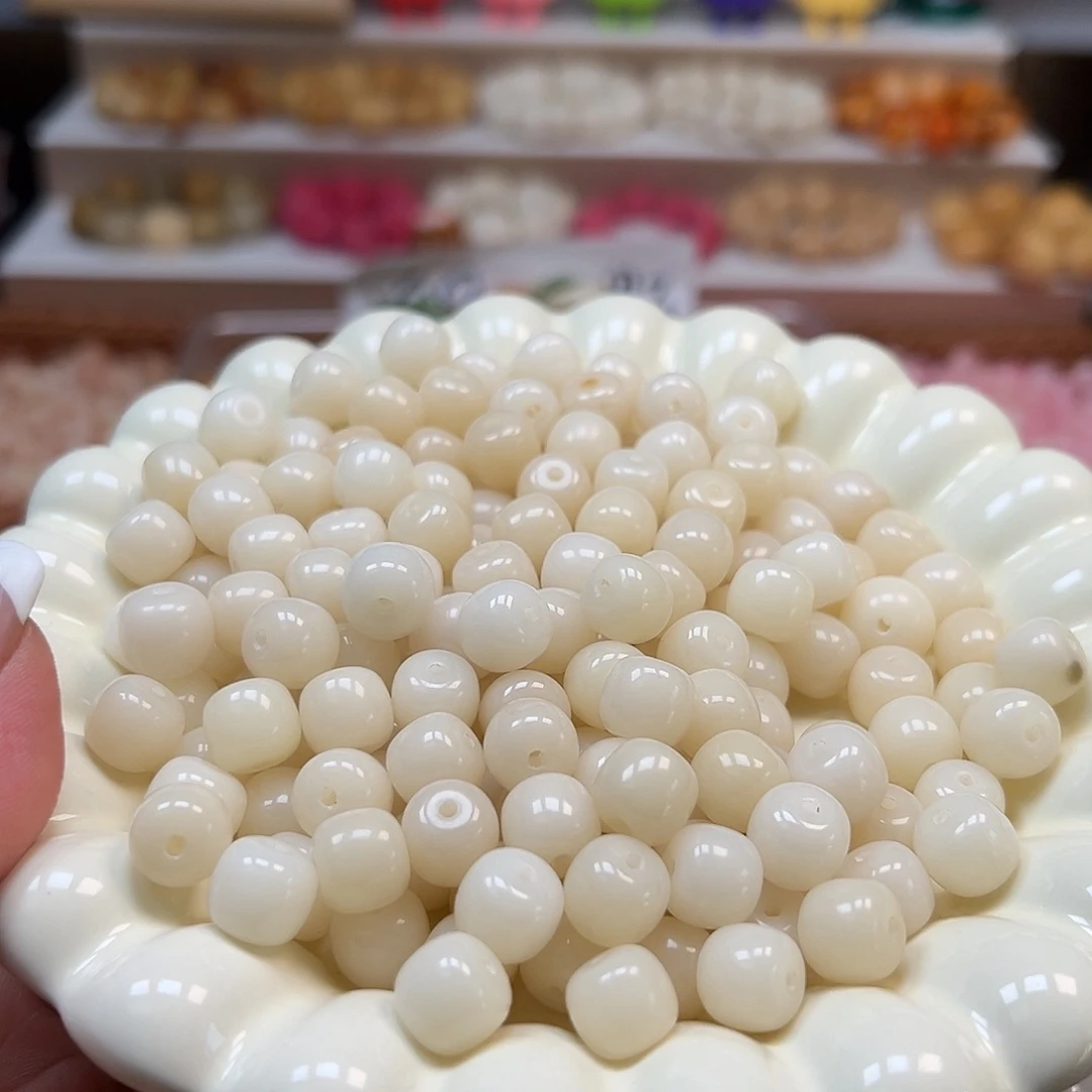 手串菩提根/象牙果卡11白玉桶1000颗