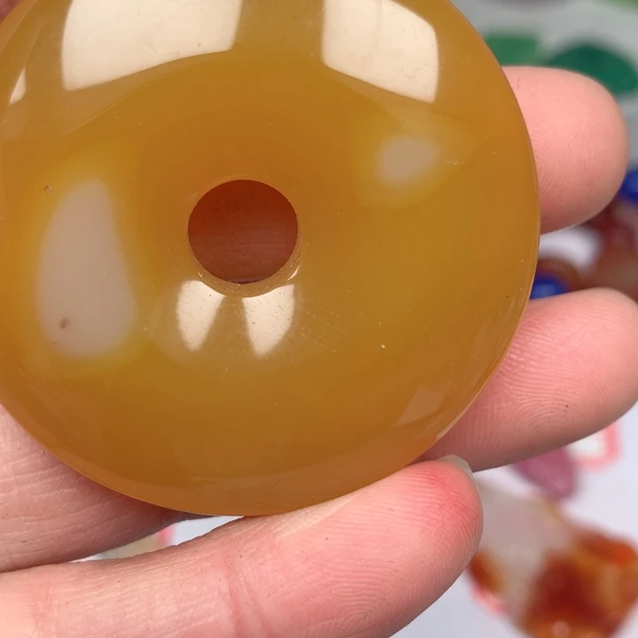 玛瑙/玉髓颈饰未镶嵌凤**桐