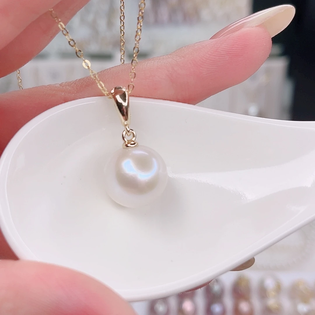 未镶嵌淡水珍珠吊坠(赠链)