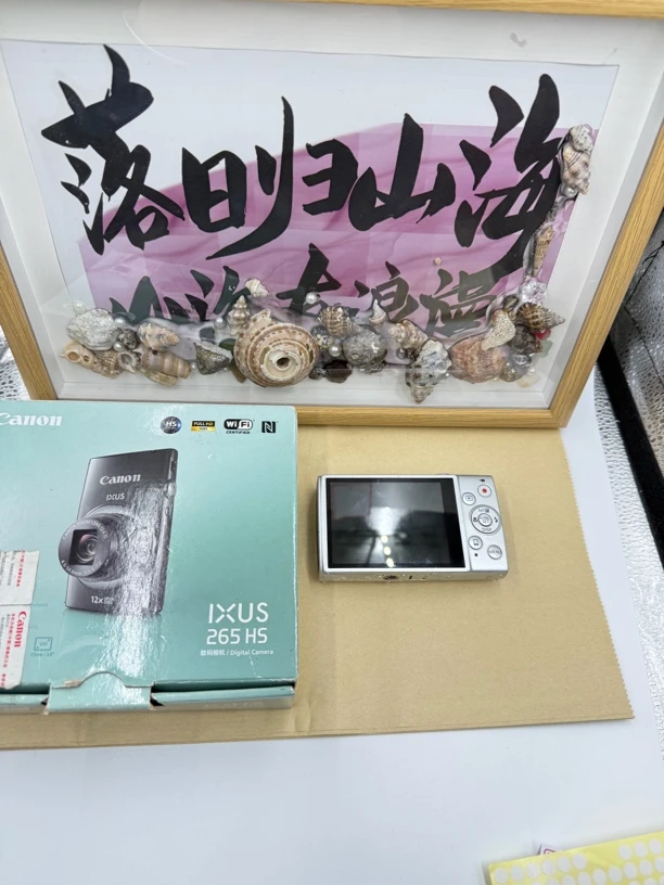 95新  Canon/佳能 IXUS 265相机 网红爆款wifi传图12倍长焦 银色