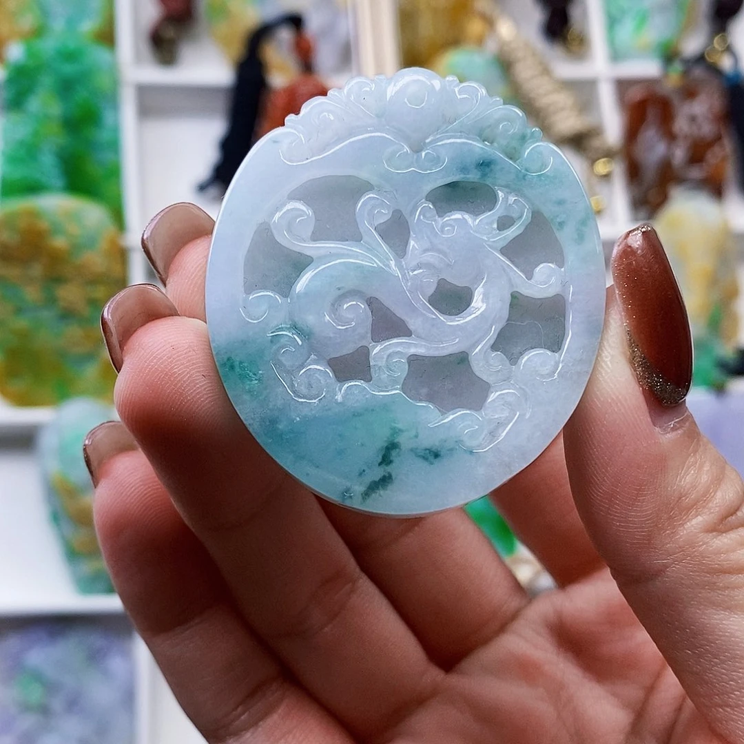 定制翡翠未镶嵌翡翠A货
